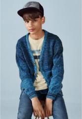 Next Indigo Ombre Cardigan boys