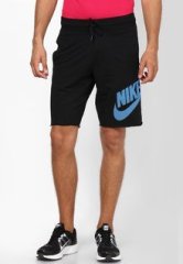 Nike Black Aw77 Ft Alumni Shorts 26 men