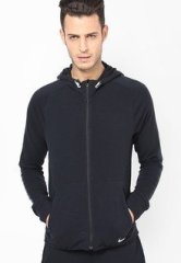 Nike Black Dri Fit Sprint Fz Hooded Jacket men