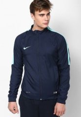 Nike Blue Squad Rev Sdln Woven Jacket men