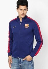 Nike Blue Track Jacket men