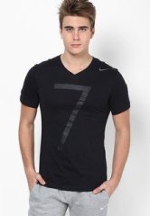 Nike Cr7 V Neck T Shirt men