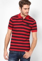 Nike Red Gs Polo Logo + men