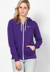 Nike Regular Fit Purple Jacket women