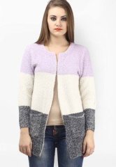 Open Colour Block Cardigan By Ozel Studio