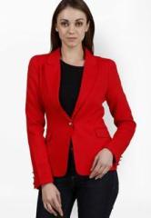 Pab Jules Red Solid Winter Jacket women