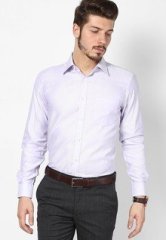 Park Avenue Limited Edition Auto Fit Purple Formal Shirt men