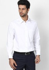 Park Avenue Limited Edition Auto Fit White Formal Shirt men