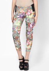 Peacot Printed Green Jegging women