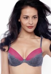 Penny Padded Grey Bra women