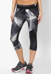 Puma Black Polyester Spandex 3/4Th women