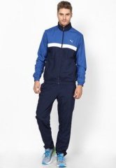 Puma Blue Tracksuits men