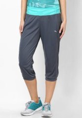 Puma Grey Polyester 3/4Th women