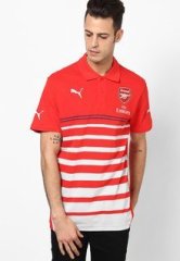 Puma Red Arsenal Polo T Shirt men