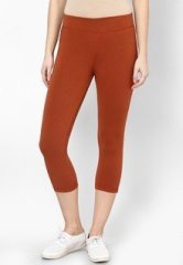 Rattrap Orange Capri women