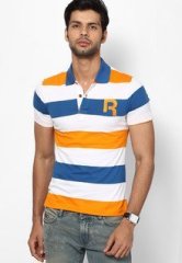 Reebok Casual Stripe Polo T Shirt men