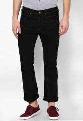 River Island Black Clint Bootcut Jeans men