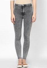 River Island Black/Grey Jeans women