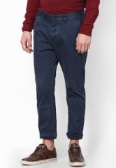 River Island Blue Alaska Slim Chinos men