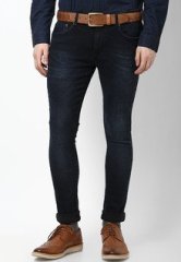 River Island Blue Super Skinny Jeans men