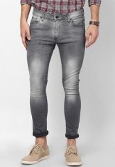 River Island Grey Skinny Fit Jeans men