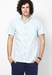 River Island Sky Blue Oxford Shirt men