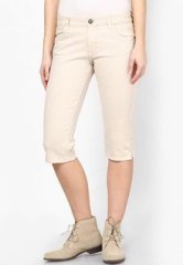 S Oliver Beige Shorts women