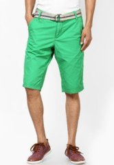 S Oliver Green Shorts men