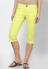 S Oliver Yellow Capris women