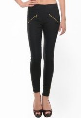 Samayra Black Solid Jegging women