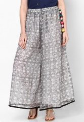 Sampada Black Printed Palazzo women