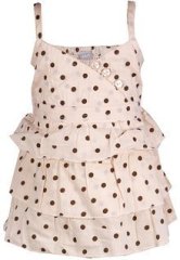 SHOPPER TREE Solid Cream Tops girls