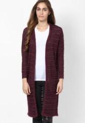 Sisters Point Maroon Shrugs women