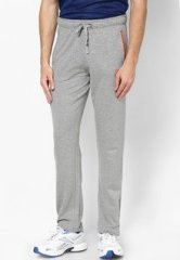 Smag Solid Grey Milange Track Pant men