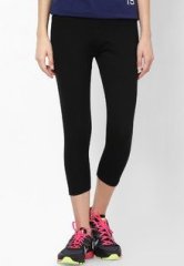 Softwear Black Solid Capri women