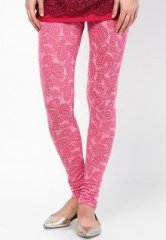 Softwear Printed Pink Legging women