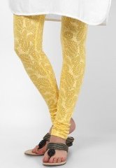 Softwear Printed Yellow Legging women