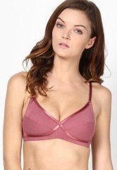 Soie Pink Basic Bra women