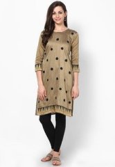 Span Cotton Brown Kurta women