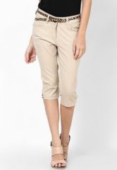 Species Camel Solid Capri women