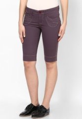 Species Purple Solid Capri women