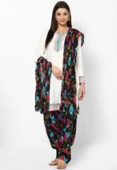 Stri Black Printed Bottom & Dupatta Sets women