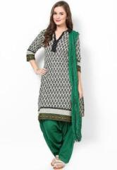 Stri Green Solid Bottom & Dupatta Sets women