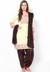 Stri Grey Printed Patiala Salwar With Dupatta women