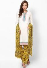 Stri Yellow Printed Bottom & Dupatta Sets women