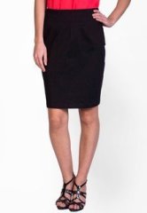 Sugar Her Black Formal Pencil Skirt women