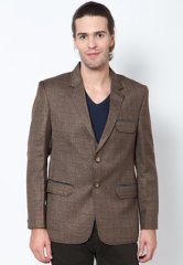 Tng Solid Beige Blazer men