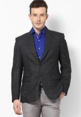 TNG Solid Grey Blazer men