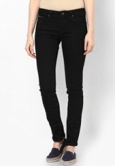 Tommy Hilfiger Dana Black Stretch Jeans women