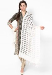 Tripti Cream Cotton Dupatta women